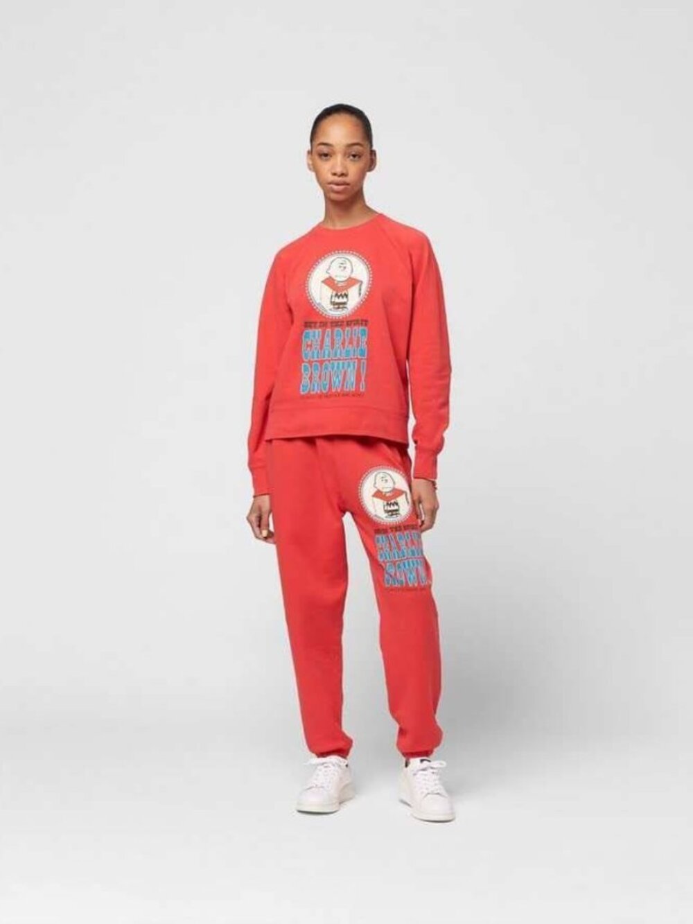 Marc Jacobs Women Sweatshirt + Joggers Bundle Size S/M Red Lounge Set